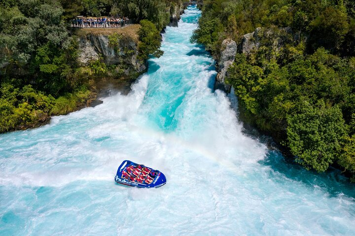 Huka Falls Jet Boat Ride in Taupo - Photo 1 of 12